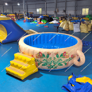 Delight kids with the Whimsical Inflatable Teacup Pool, perfect for indoor play areas and water activities near you! This vibrant, fun-filled inflatable creates a magical splash zone for parties and events. Safe, colorful, and easy to set up, it’s the best choice to keep children entertained and active all day long.