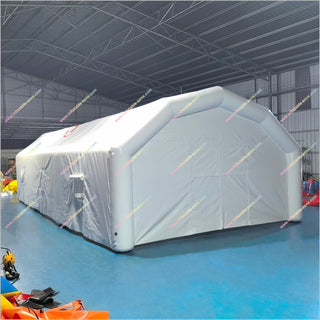 White Inflatable Tent Portable Airtight Medical Emergency Tent Inflatable Field Hospital Tent
