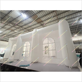 White Inflatable Tent Large Wedding Party Inflatable Advertising Tent Blow Up House For Camping