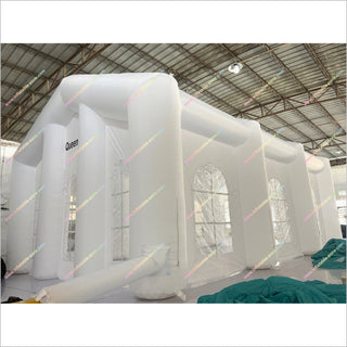 White Inflatable Tent Large Wedding Party Inflatable Advertising Tent Blow Up House For Camping