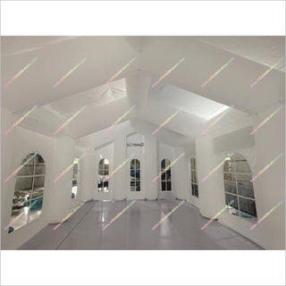 White Inflatable Tent Large Wedding Party Inflatable Advertising Tent Blow Up House For Camping