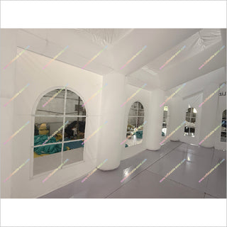 White Inflatable Tent Large Wedding Party Inflatable Advertising Tent Blow Up House For Camping