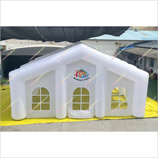 tent house near me White Nightclub Inflatable Play Tent Outdoor Wedding Spots Near Me Inf