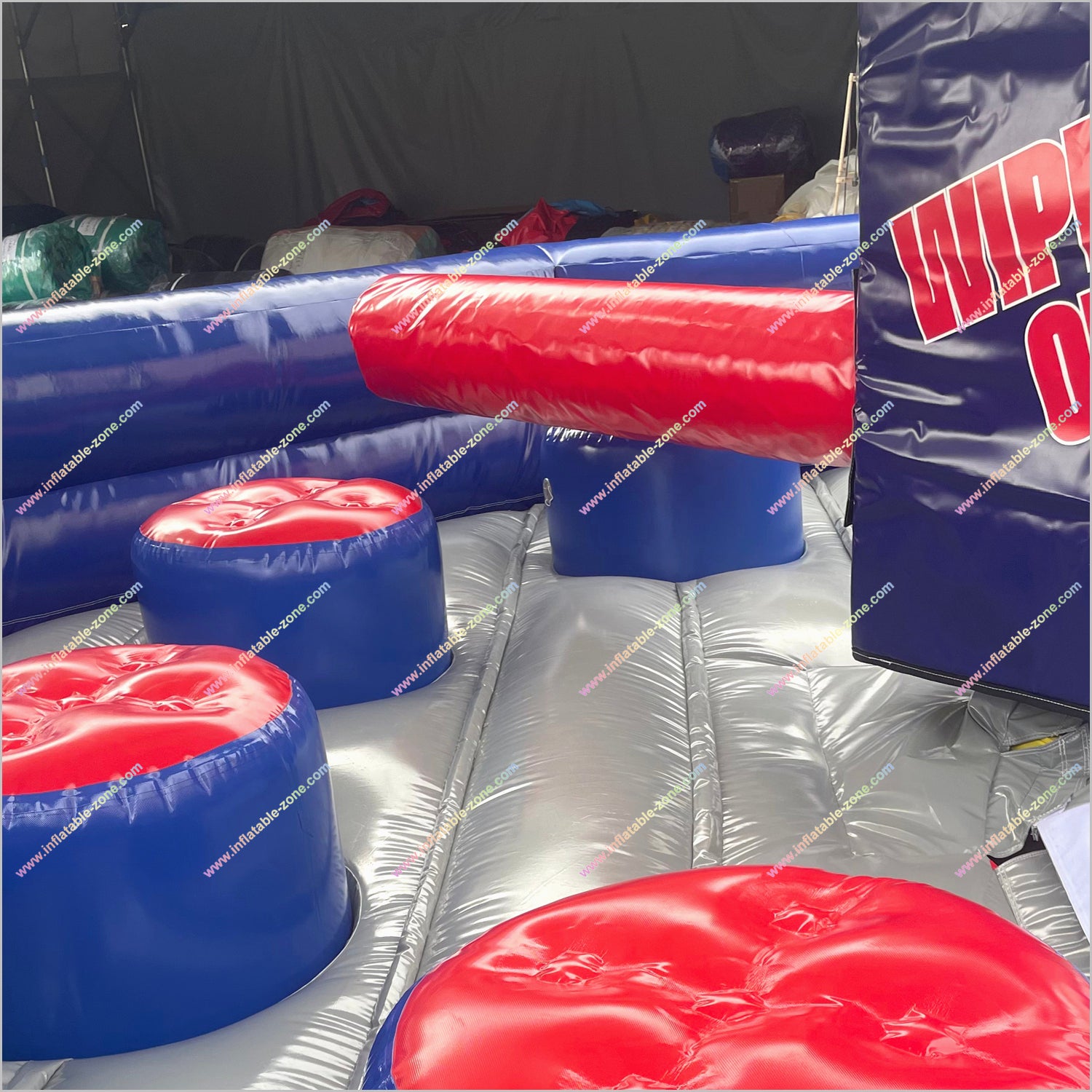 Wipeout Inflatable Game Mechanical Meltdown Sweeper Inflatable Wipeout ...