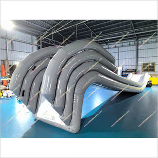 Yacht Inflatable Slide Crazy Sea Floating Lake Games Inflatable Water Slides For Yachts