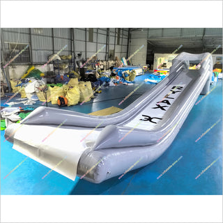 Yacht Inflatable Slide Crazy Sea Floating Lake Games Inflatable Water Slides For Yachts