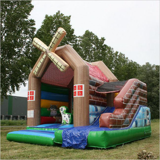 Mini Inflatable Bounce House Castle Combo Jump And Slide Bouncer Fun N