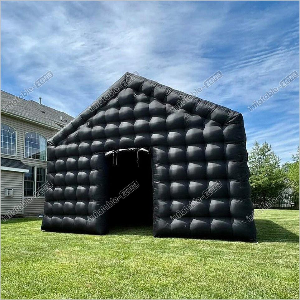 Large Black Inflatable Nightcube Rental Inflatable Disco Tent Big ...