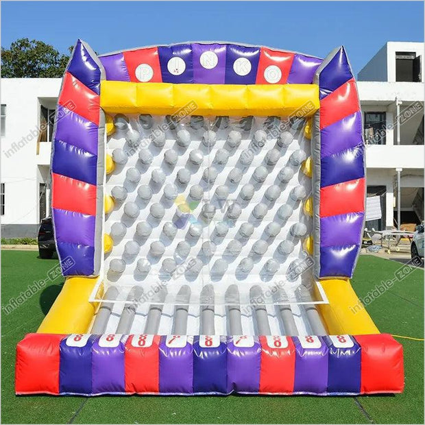 Sports challenge game giant inflatable Plinko game for events