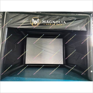 Buy Indoor Golf Simulator Inflatable Golf Training Tent With Custom Logo Printed Home Golf Simulators For Sale