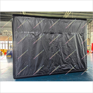 Luxury Home Golf Simulator Enclosure Inflatable Golf Simulator Impact Screens Easy To Set Up Golf Training Tent