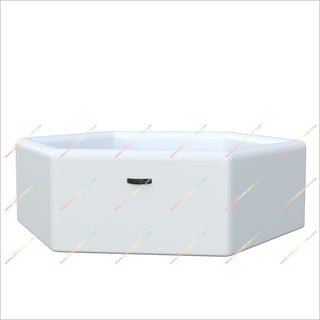 Hexagon Shape Ice Bath Inflatable Hot Tub Portable Cold Plunge Inflatable Water Pools Ice Bath Tub For Adults