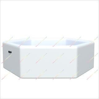 Hexagon Shape Ice Bath Inflatable Hot Tub Portable Cold Plunge Inflatable Water Pools Ice Bath Tub For Adults