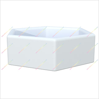 Hexagon Shape Ice Bath Inflatable Hot Tub Portable Cold Plunge Inflatable Water Pools Ice Bath Tub For Adults