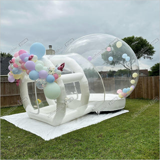 inflatable bubble tents Fun Inflatable Bubble Bounce Clear Tent Igloo Dome Party Bubble Tent Balloons House For Wedding