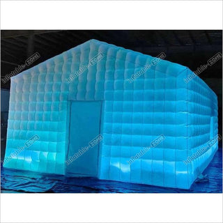 disco tent huren Large White Inflatable Nightclub for Sale Disco Tent Cube Wedding Tent Portable Inflatable Night Club