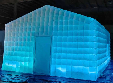 Large White Inflatable Nightclub for Sale Disco Tent Cube Wedding Tent Portable Inflatable Night Club