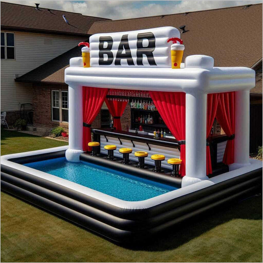 Intflatable Bar Inflatable Pool Bar – Inflatable-Zone