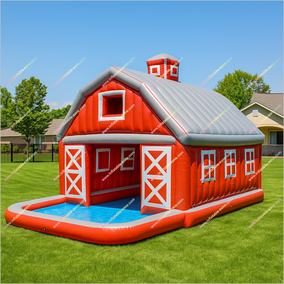 Fishpools Barn Inflatable Barn Pool for Sale