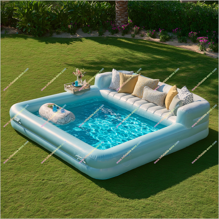 Inflatable Bet Discover Pool Inflatable Bed Ultimate Garden Relaxation Experience Sof