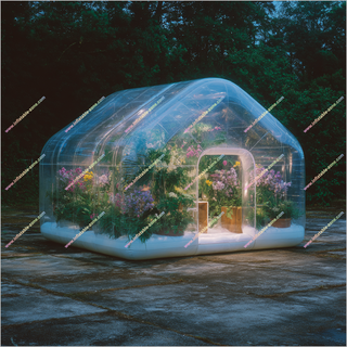 Inflatable Greenhouse Camping Bubble Outdoor Inflatable Tent House Portable Transparent Greenhouse For Garden