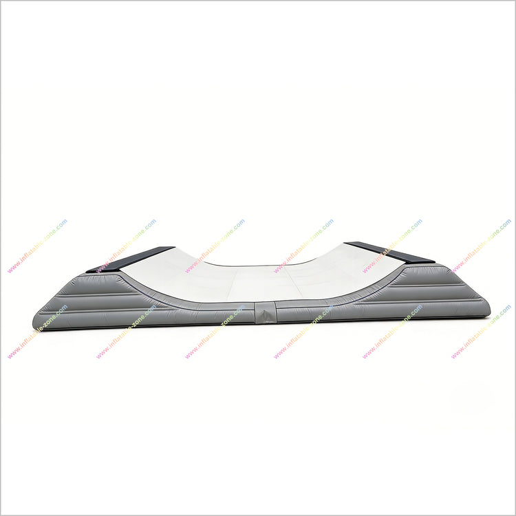 Half Pipe Drop In Inflatable Skate Park Half Pipe For Sale Skateboard Half Pipe Ramp Air