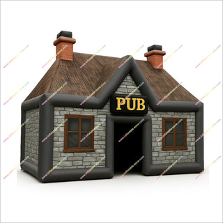 Irish Pub Blow Up Rental Inflatable Pub Outdoor Party Tent House Irish Pub Inflatable Rental