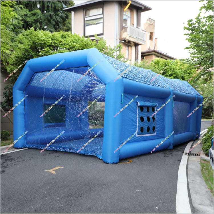 Portable Inflatable Paint Booth Outdoor Spray Booth Painting Tent Infl