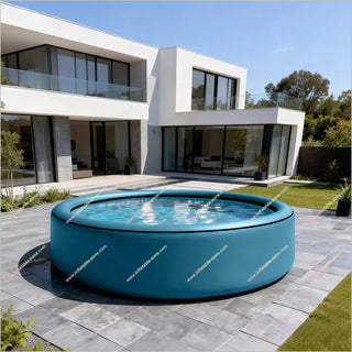 Inflatable Round Swimming Pools Family Activities Outside Portable Pools For Backyard Inflatable Pool Fun Go Play Center