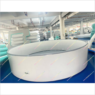 Round Shape Inflatable Pool Fun Go Portable Spa Tub Best Inflatable Swimming Pool For Adults