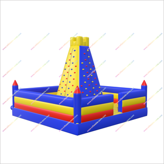 Mountain Inflatable Rock Climbing Games Soft Play With Bouncy Castle Near Me Mobile Climbing Wall For Sale