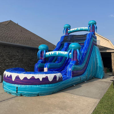 Water Slide Jumping Castle Slip And Inflatables For Adults Near Me Big Blow Up Bounce House Slide
