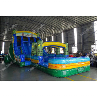 Bouncy Castle Water Slide Intex Inflatable Jumping Little Tikes Bounce