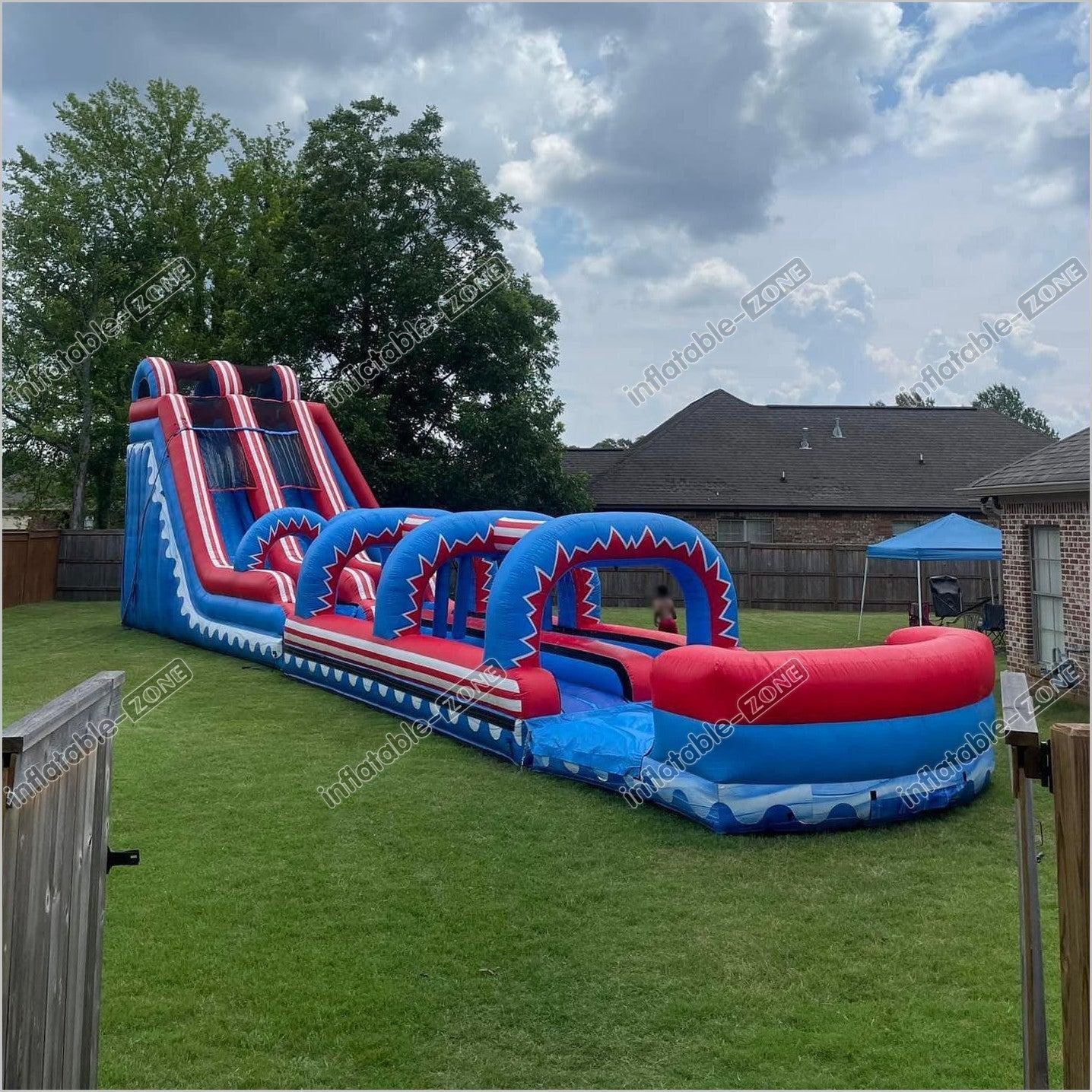 Inflatable Water Slide Floating Jumping Castle Inflatable Water