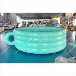 Funny Pool Party Teacup Inflatable Pools Best Backyard Water Toys Inflatable Teacup Pools For Sale