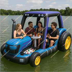 Inflatable Tractor Float for Sale