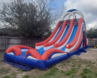 Giant sports inflatable water slide for adults outdoor blow up pool