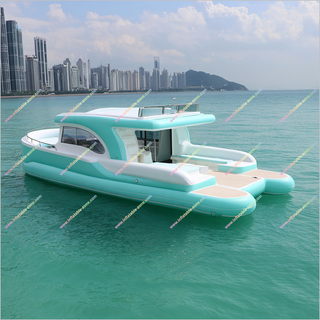 Luxury Lounge Inflatable Yacht Lake Floats Inflatable House Boat Family Events Inflatable Yacht Floats - Inflatable-Zone