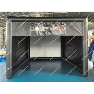 Interactive Golf Simulator Practice Driving Range Tent Golf Inflatable Tent Simulator Best At Home Golf Simulators