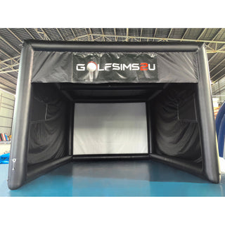 Interactive Golf Simulator Practice Driving Range Tent Golf Inflatable Tent Simulator Best At Home Golf Simulators