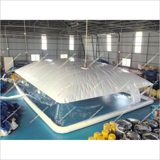 Large Inflatable Pool Cover Transparent Dome House Bubble Inflatable Tent Swimming Pool Cover For Sale