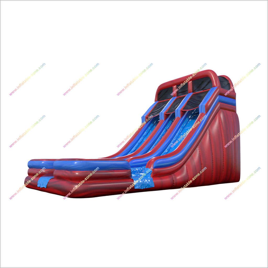 Inflatable Large Water Slide Playground Equipment Near Me Splash Water