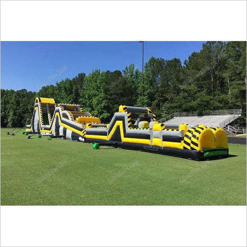Outdoor Obstacle Course Inflatable Ball Adventure Playground Bounce As InflatableZone