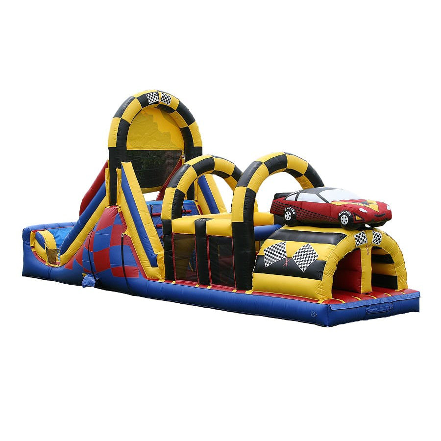 Military Obstacle Course Near Me Easy Inflatable Backyard Fitness Assault Bounce House Mobile Forest In Air
