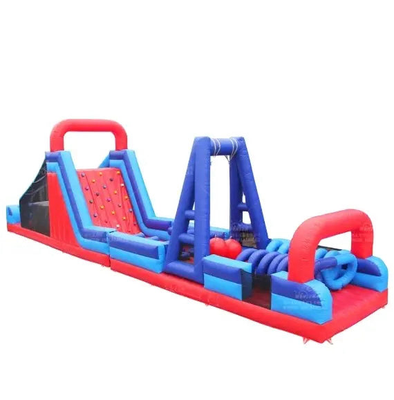 Course Aerial Obstacle Fitness Assault For Adults Party Warrior Water Bouncy Castle Outdoor Near Me