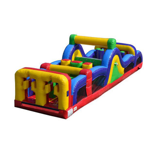 Assault Course Homemade Obstacle Inflatable Backyard Commercial Party Fun Courses Bounce House Beach