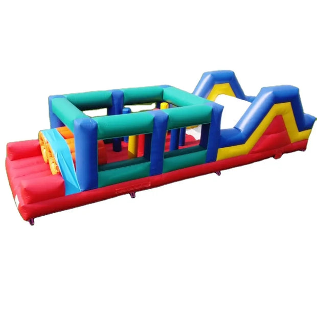 Indoor Obstacle Course Bear Assault Birthday Partygiant Laser Tag Races Yard Active Jumping Inflatable