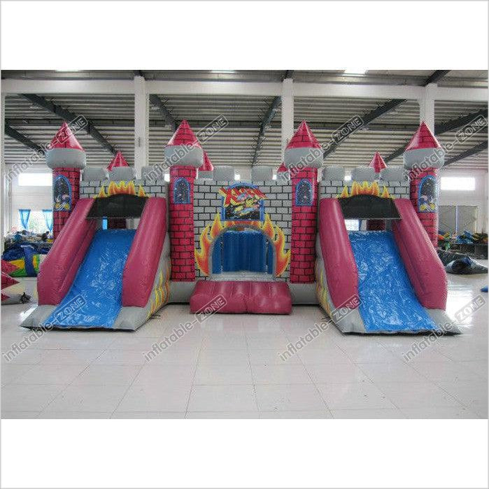 Full Painting Inflatable Castle Bouncy House PVC Material Inflatable ...