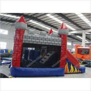 New Inflatable Volcano Bouncy Castle Full Printing Inflatable Jumping