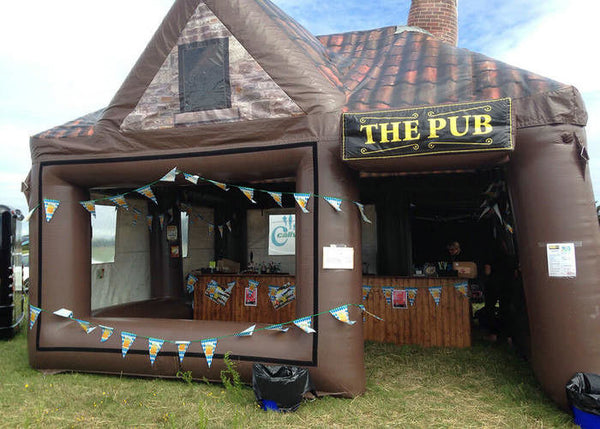 Fantastic Inflatable Pub Bar For Commercial Events With Digital Printing